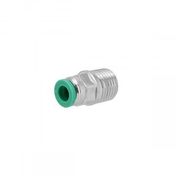 Snelkoppeling 1/4" recht 6 x 4 mm