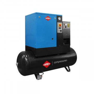 Schroefcompressor APS 3 Basic Combi Dry 10 bar 3 pk/2.2 kW 294 l/min 270 l Schroefcompressor APS 3 Basic Combi Dry 10 bar 3 pk/2.2 kW 294 l/min 270 l
