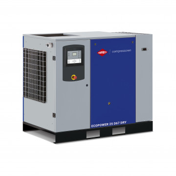 Schroefcompressor 10 bar 25 pk/18.5 kW 2917 l/min EcoPower 25 Dry