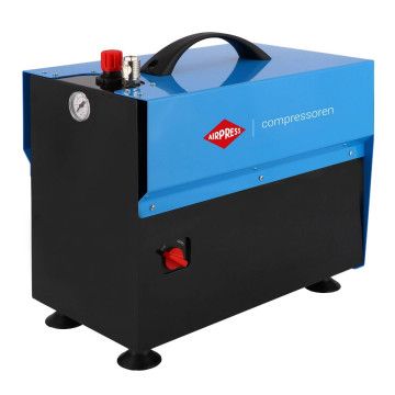Stille Olievrije Compressor LMO 5-210 10 bar 0.75 pk/0.55 kW 168 l/min 5 l - Tweedekans