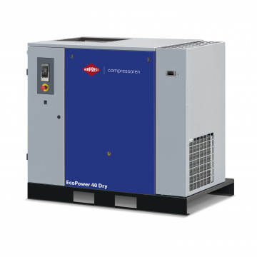 Schroefcompressor 10 bar 40 pk/30 kW 3900 l/min EcoPower 40 Dry