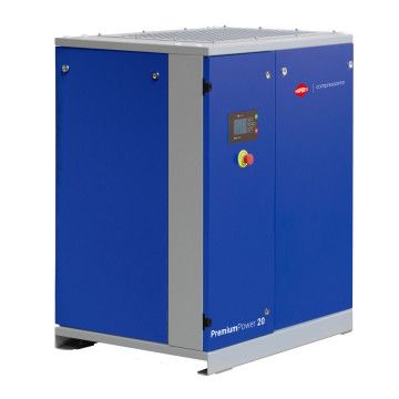 Schroefcompressor PremiumPower 20 | 20 pk / 15 kW | 1100-2420 l/min
