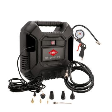 Luchtcompressor HLO 180 8 bar 150 l/min 36862 + koppelingsset