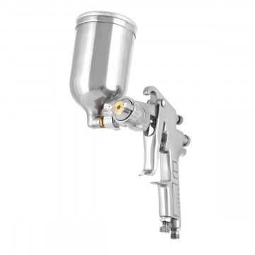 Verfspuit 5 bar 2.5 mm nozzle 400 ml bovenbeker