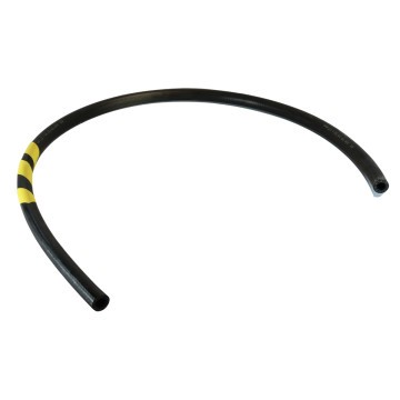Luchtslang rubber met polyesterinlage | Binnen Ø 10 / Buiten Ø 17 mm | Per meter | 15 bar