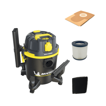 Michelin HP 20HOME | Stofzuiger | Nat- en droogzuiger | 1.2 kW | 20 l | Met accessoires