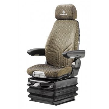 Bouwmachinestoel Actimo XXL MSG97 24V stof Geel/zwart 1294779