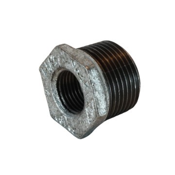 Verloopring 1/2" binnendraad x 1" buitendraad verzinkt