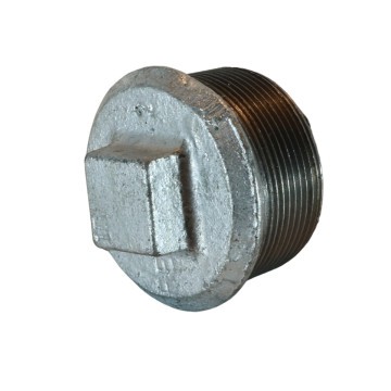 Plug 2" buitendraad verzinkt