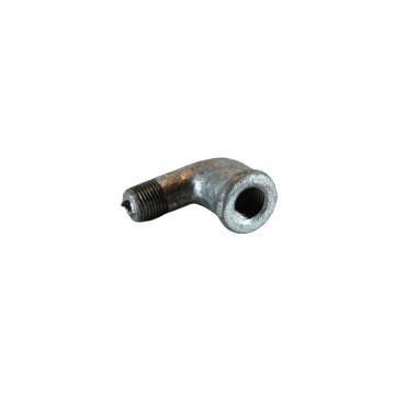 Kniekoppeling 92° 1/8" binnendraad verzinkt