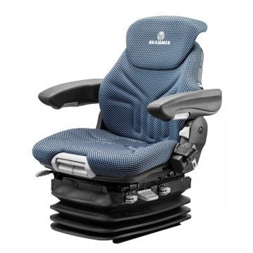 Heftruckstoel Maximo H XXL Stof blauw/zwart 12V 1292187
