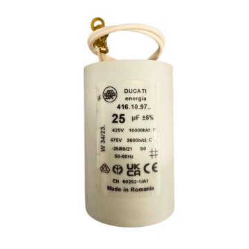 Condensator 25 uF | Onderdeelnummer NMEX005-025-001