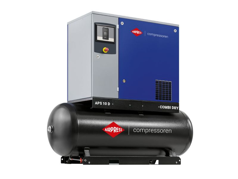 Schroefcompressor APS 10D Combi Dry G3 13 bar 10 pk / 7.5 kW 884 l/min 500 l