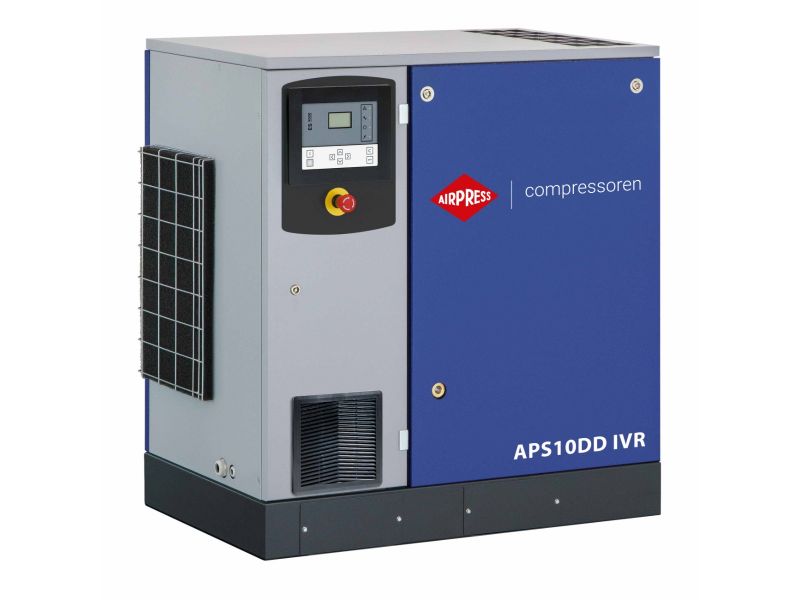 Schroefcompressor APS 10DD IVR 12.5 bar 10 pk/7.5 kW 270-1125 l/min
