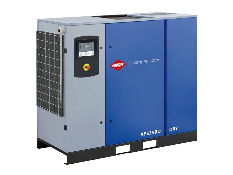 Schroefcompressor APS 35BD Dry 10 bar 35 pk/26 kW 3935 l/min