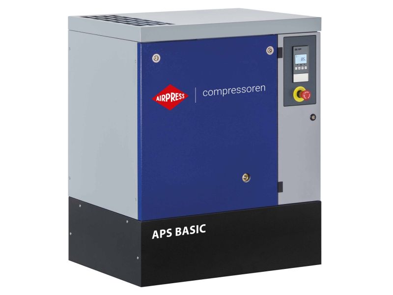 Schroefcompressor APS 20 Basic 10 bar 20 pk/15 kW 1680 l/min