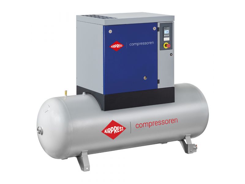 Schroefcompressor APS 7.5 Basic Combi 10 bar 7.5 pk/5.5 kW 690 l/min 500 l