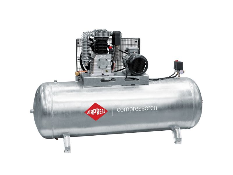 Compressor G 1000-500 Pro 11 bar 7.5 pk/5.5 kW 698 l/min 500 l verzinkt