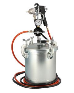 Verfspuit unit 5.5 bar 2 mm nozzle 8.5 l beker