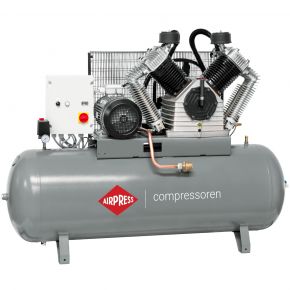 Compressor HK 2500-500 SD Pro 11 bar 20 pk/15 kW 1700 l/min 500 l ster-driehoek schakelaar