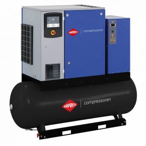 Schroefcompressor APS 10DD IVR Combi Dry 12.5 bar 10 pk/7.5 kW 270-1260 l/min 500 l