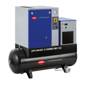 Schroefcompressor APS 3 Basic Combi Dry G2 10 bar 3 pk 294 l/min 200 l