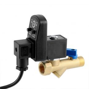 Automatische condensaftap met vuilfilter 24VDC
