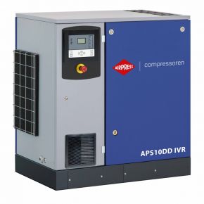 Schroefcompressor APS 10DD IVR 12.5 bar 10 pk/7.5 kW 270-1125 l/min