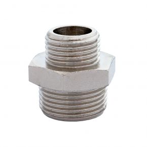 Verloopnippel 1/8" x 1/4" uitwendig