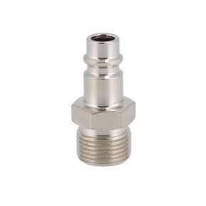 Insteeknippel Euro gehard 3/8" buitendraad