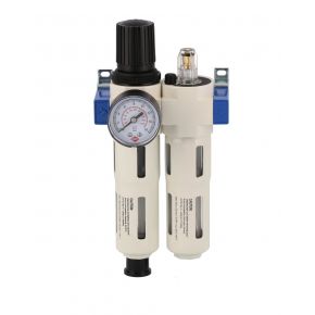 Olie-/Waterafscheider reduceerventiel en olienevelaar 1/2" 15 bar