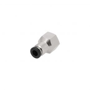 Insteekkoppeling recht 6 mm x 1/8" binnendraad