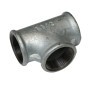 T-stuk (130) 1 1/2" binnendraad gegalvaniseerd