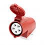 Contactdoos 400 V 5 polig 32 A