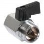 Aftapkraan 1/2" buitendraad met hendel