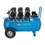 Stille olievrije compressor LMO 90-380 8 bar 3 pk (3 x 1 pk) / 2,25 kW 280 l/min 90 l