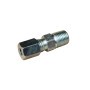 Verloopnippel 1/4  x Ø6mm