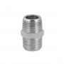 Dubbele nippel 3/8" buitendraad