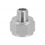 Soknippel 1/4" buitendraad x 1/2" binnendraad