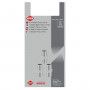 Dubbele nippel 1/4" buitendraad 3 stuks in blister