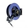 Luchtslanghaspel rubber | Binnen Ø 10 / Buiten Ø 16 mm | 3/8" buitendraad | 20 meter | 20 bar | Wandmodel | Zelfoprollend | Draaibaar | Met accessoires