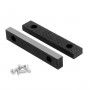 Bekken 125 mm vervangingsset met bouten voor stalen bankschroef 5" 125 x 160 mm