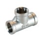 T-stuk 3/8" binnendraad RVS