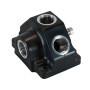 Muurplaat 1/2 inch Triple m. aft