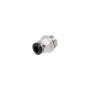 Insteekkoppeling recht 6 mm x 1/4" buitendraad