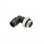 90° bocht fitting 8 mm x 3/8" extern