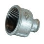 Verloopsok 3/8" x 1 1/4" binnendraad verzinkt