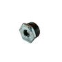 Verloopring 1/2" binnendraad x 1 1/2" buitendraad verzinkt