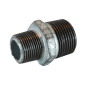 Verloopnippel 3/4" x 1" buitendraad verzinkt