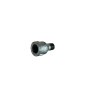 Soknippel 1/8" buitendraad x 1/4" binnendraad verzinkt
